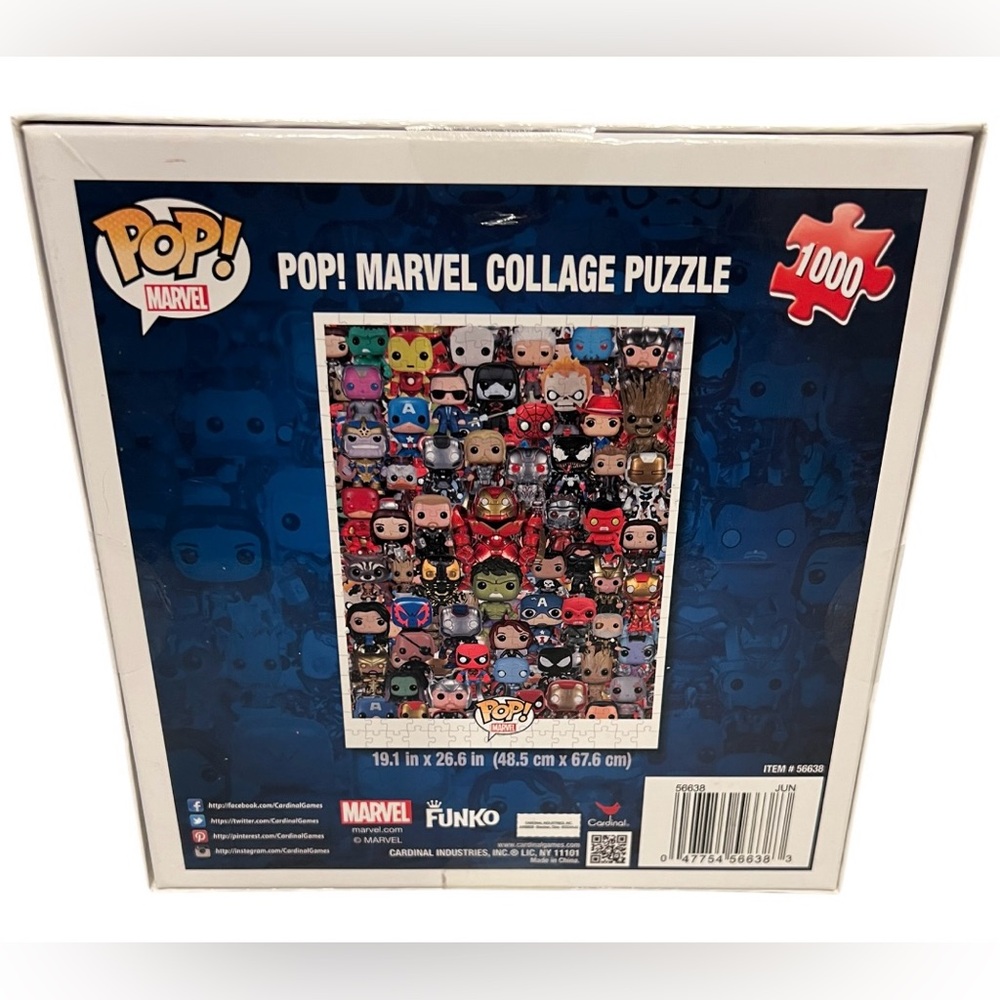 Funko pop marvel collage puzzle - Picture 2 of 2